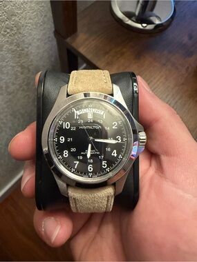Hamilton Men's Khaki King Black Dial Watch, Ref. H644550